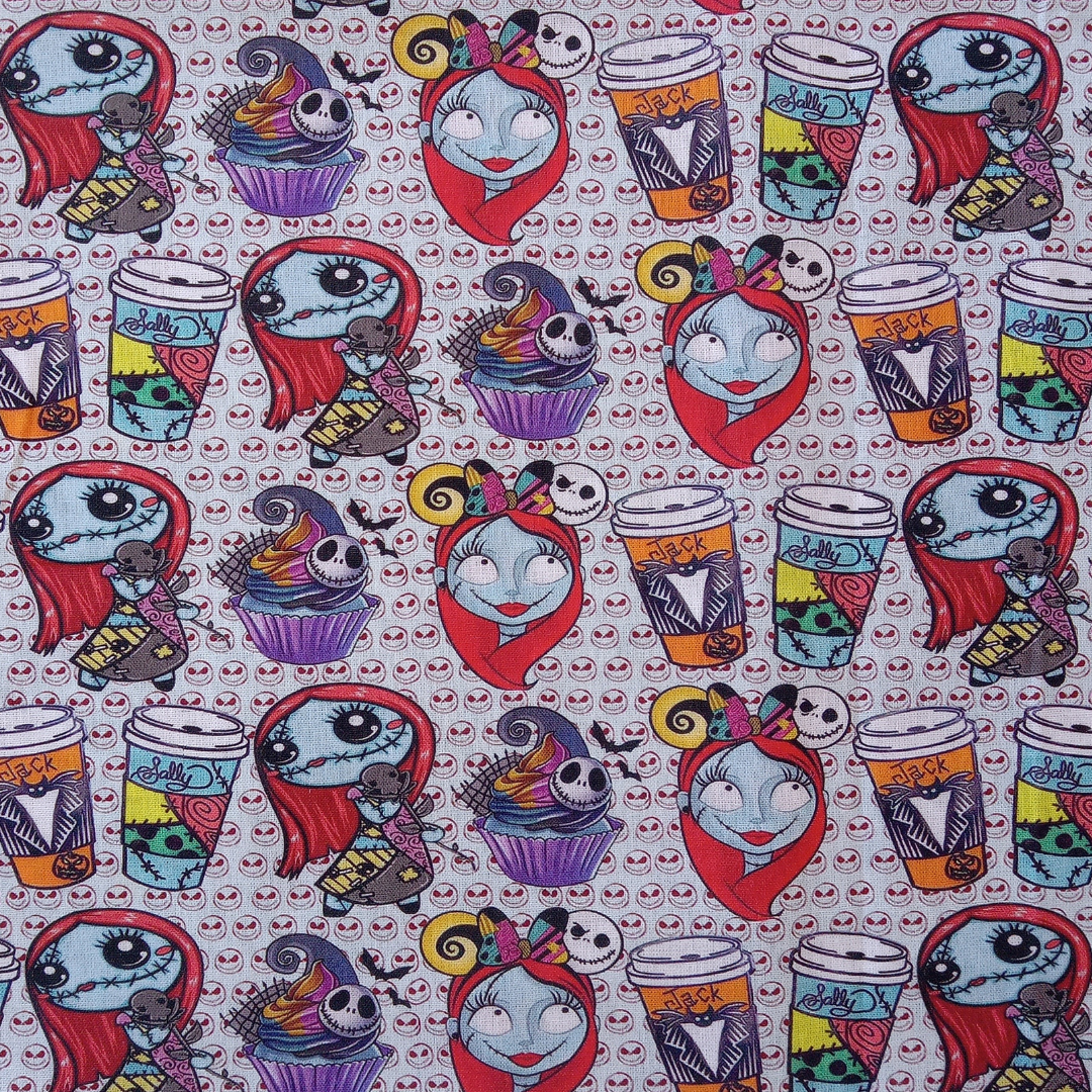 Jack and Sally Headwrap Bow