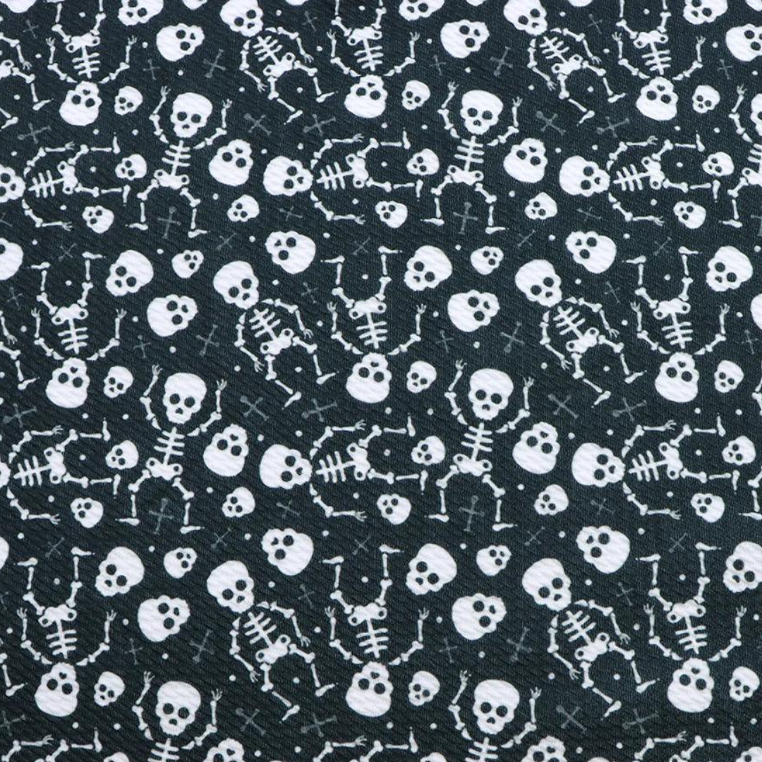 Skeleton Headwrap Bow