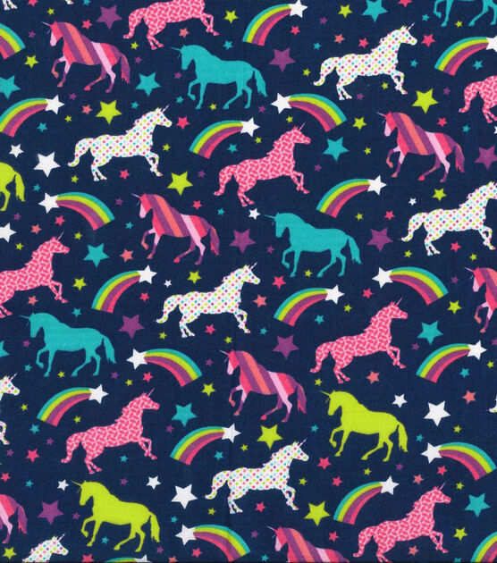 Rainbow Unicorn Hairbow