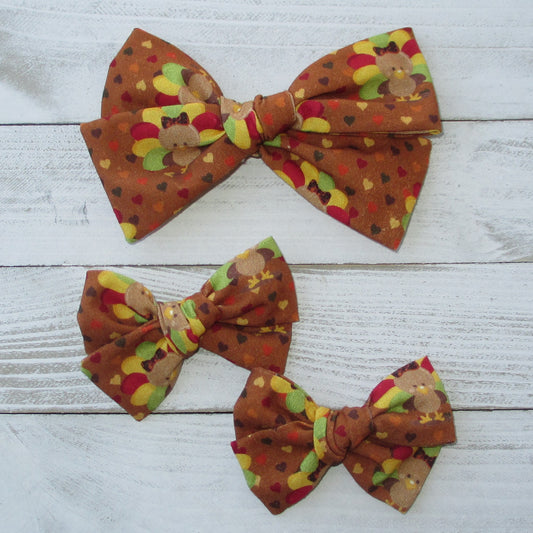 Turkey Hairbow