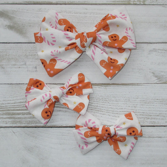 Gingerbread Hairbow