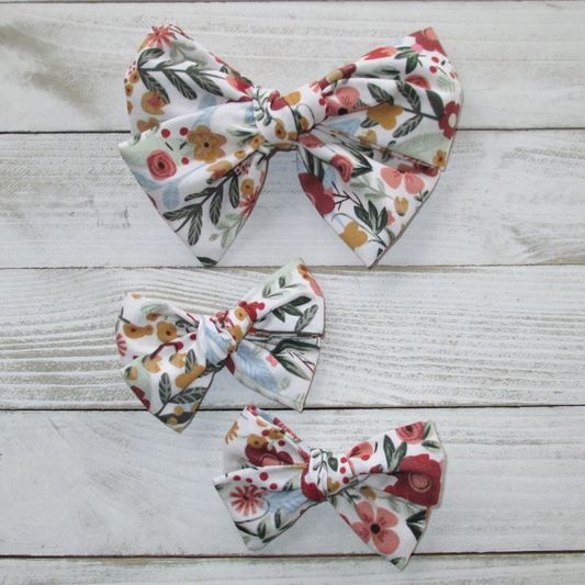 Fall Blossom Hairbow