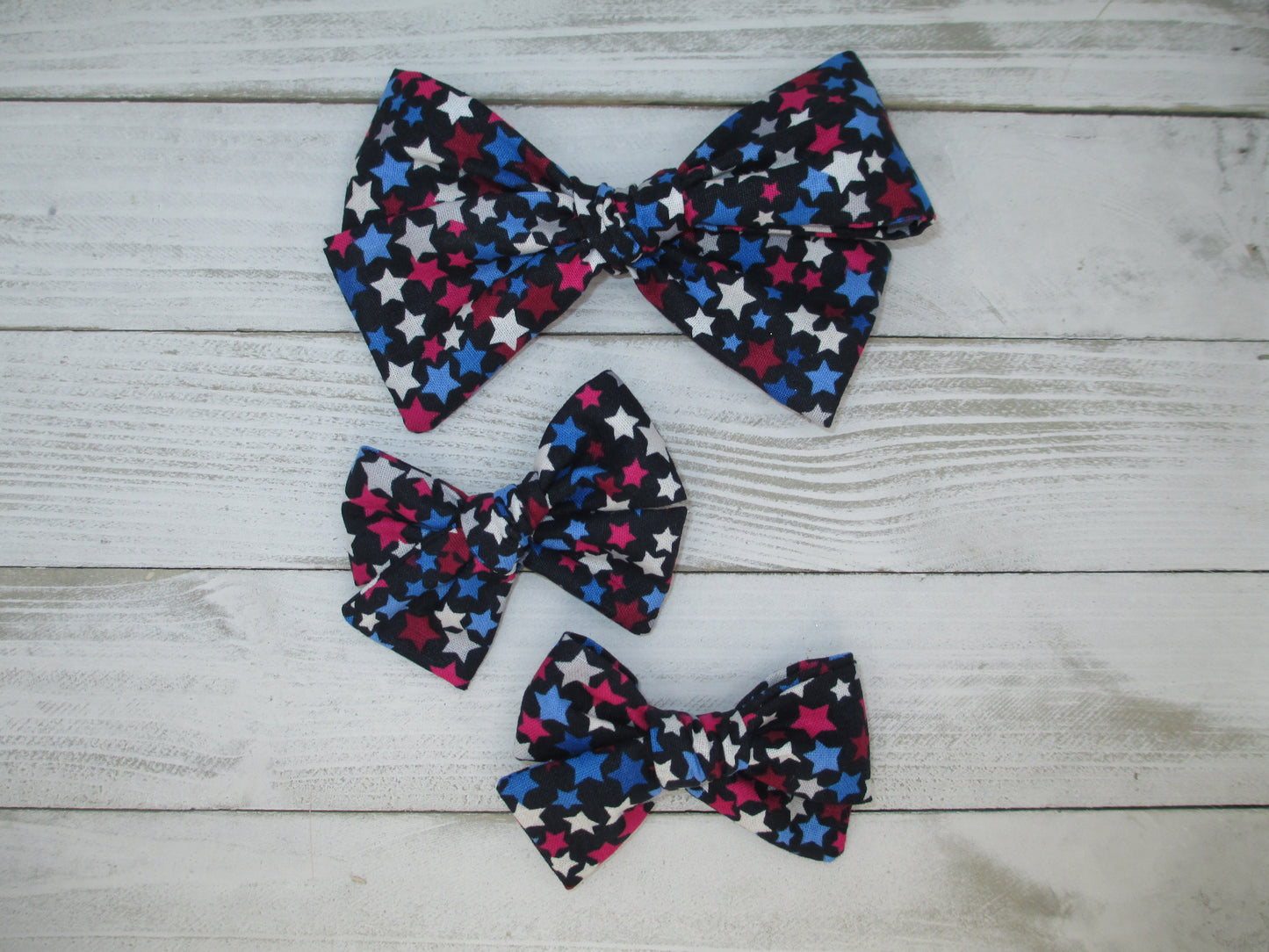 July Stars Hairbow