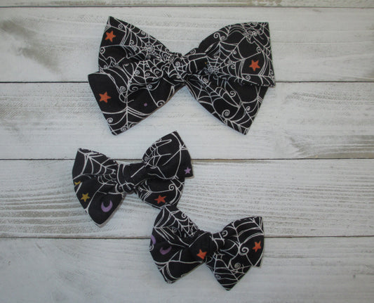 Webs and Stars Hairbow