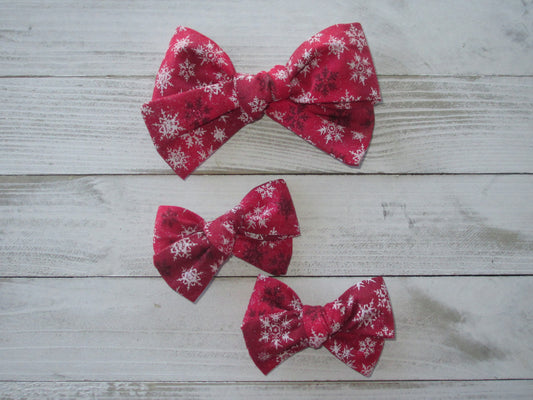 Snowflake Hairbow
